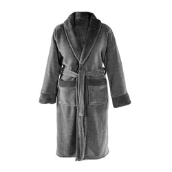 Bathrobe TISECO 3539GREY CHENILLE L120CM S/M 