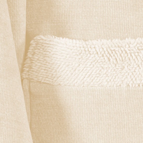 Bathrobe TISECO 3542IVORY CHENILLE L120CM L/XL 