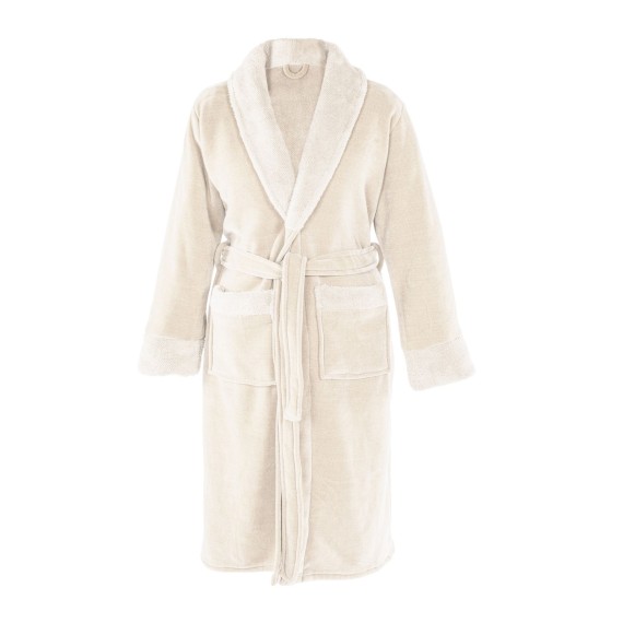 Bathrobe TISECO 3542IVORY CHENILLE L120CM L/XL 