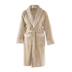 Bathrobe TISECO 3542SAND CHENILLE L120CM L/XL 