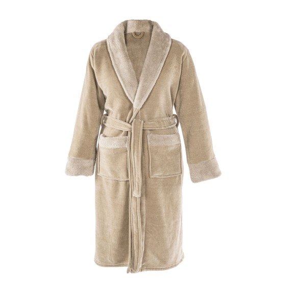 Bathrobe TISECO 3542SAND CHENILLE L120CM L/XL 