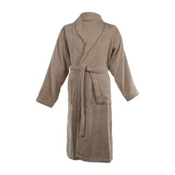 Bathrobe TISECO 3609DARKTAUPE LINDU XXL 