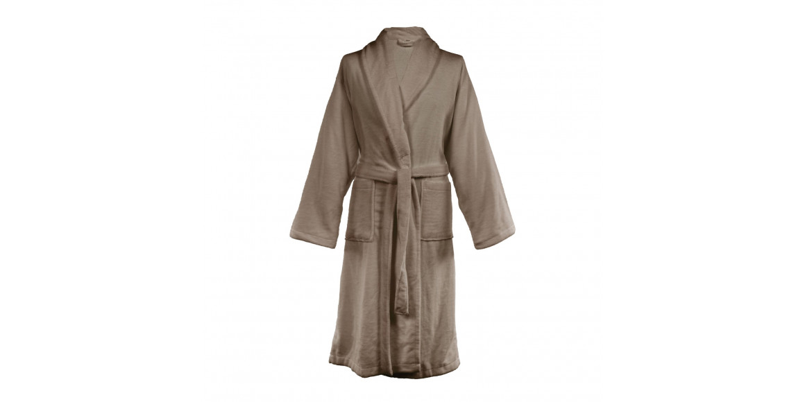Bathrobe TISECO 3636TAUPEDARK TRIGA 2XL 