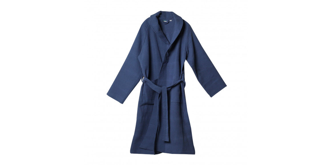 Bathrobe RESTFUL PPBR BLUE M 