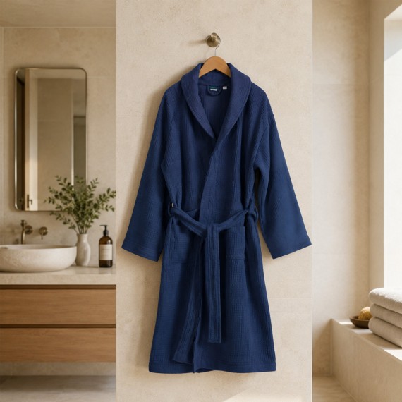 Bathrobe RESTFUL PPBR BLUE XL 