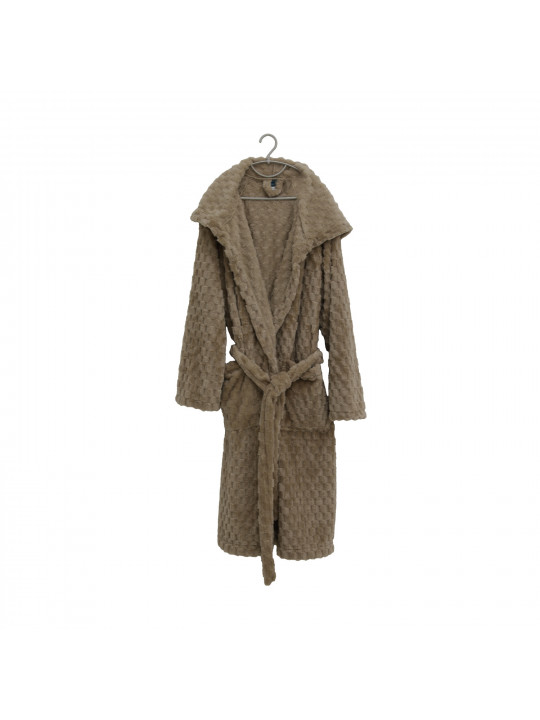Bathrobe RESTFUL WSBR CUBE BEIGE M 