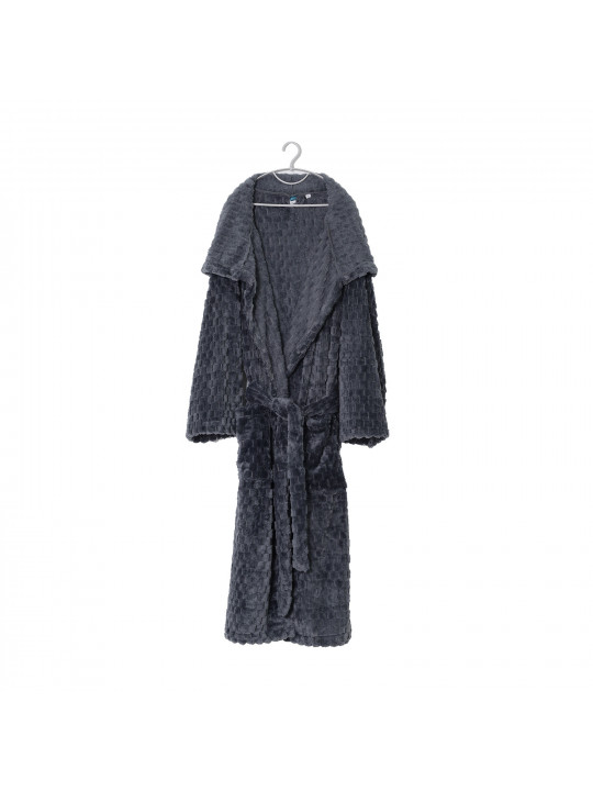 Bathrobe RESTFUL WSBR CUBE DARK GREY XL 