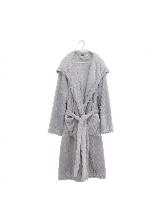 Bathrobe RESTFUL WSBR CUBE LIGHT GREY M 