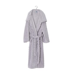 Bathrobe RESTFUL WSBR CUBE LIGHT GREY M 