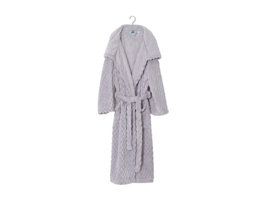 Bathrobe RESTFUL WSBR CUBE LIGHT GREY M 