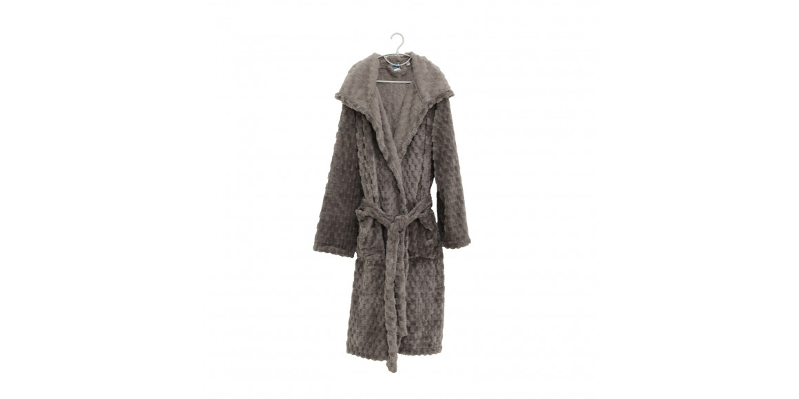 Bathrobe RESTFUL WSBR CUBE SILVER BEIGE M 