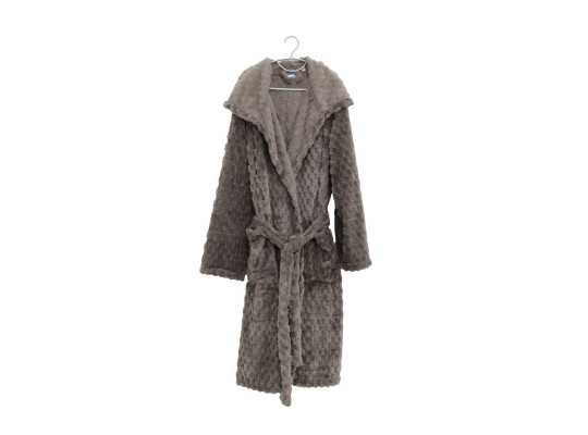 Bathrobe RESTFUL WSBR CUBE SILVER BEIGE M 