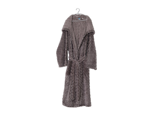 Bathrobe RESTFUL WSBR CUBE SILVER BEIGE M 