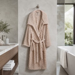 Халат RESTFUL WSBR CUBE BEIGE M 