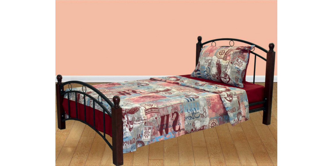 Bed linen VETEXUS R 10882 V02 (1X) DARK RED 