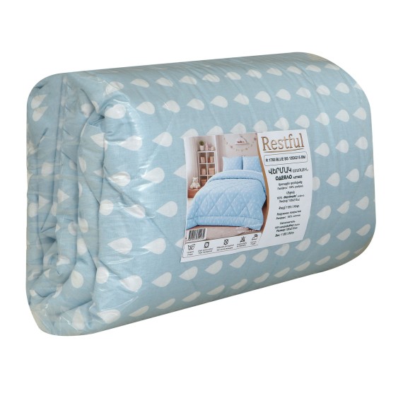 Blanket summer RESTFUL R 1783 BLUE BS 135X215 BM 