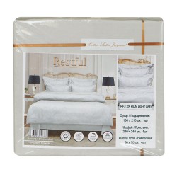 Постельное бельё RESTFUL RFJ 2X HUN LIGHT GREY 