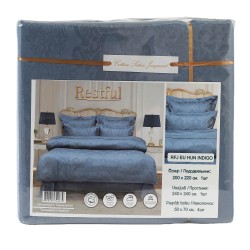 Постельное бельё RESTFUL RFJ EU HUN INDIGO 