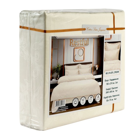 Постельное бельё RESTFUL RFJ FA EFL CREAM 