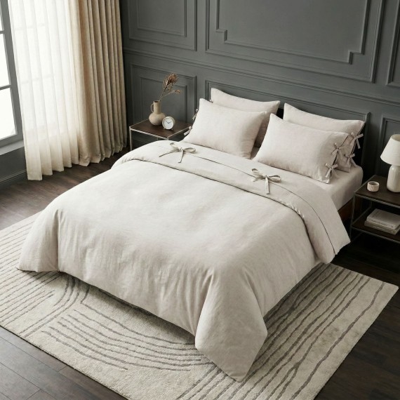 Bed linen RESTFUL RFL 2X WHITE CREAM 