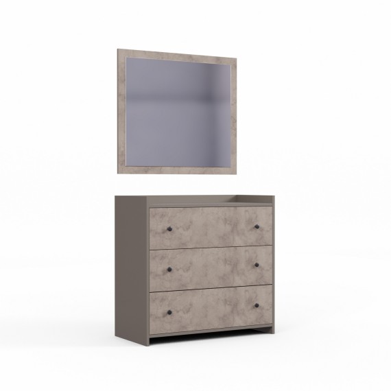 Спальный гарнитур HOBEL EX-A94 GZ-UDINE BLACK ORMA 229/K538 (12) 
