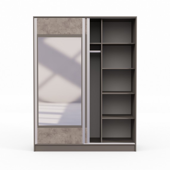 Спальный гарнитур HOBEL EX-A94 GZ-UDINE BLACK ORMA 229/K538 (12) 