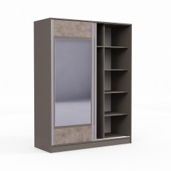 Спальный гарнитур HOBEL EX-A94 GZ-UDINE BLACK ORMA 229/K538 (12) 