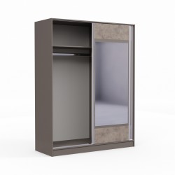 Спальный гарнитур HOBEL EX-A94 GZ-UDINE BLACK ORMA 229/K538 (12) 