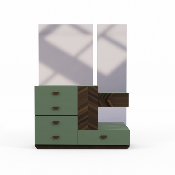 Bedroom set HOBEL EX-D97 K521/WOOD BROWN (23) 
