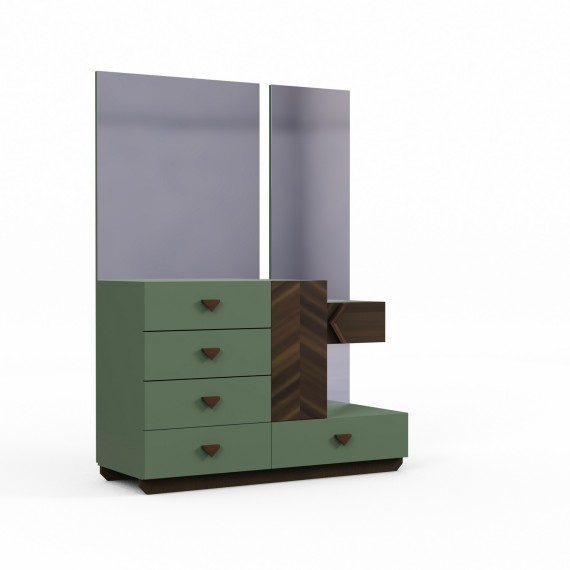 Bedroom set HOBEL EX-D97 K521/WOOD BROWN (23) 