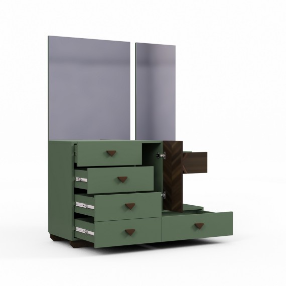 Bedroom set HOBEL EX-D97 K521/WOOD BROWN (23) 