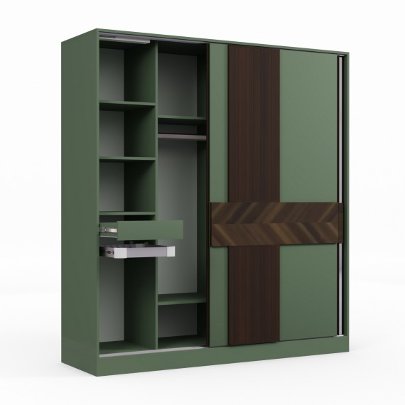 Bedroom set HOBEL EX-D97 K521/WOOD BROWN (23) 