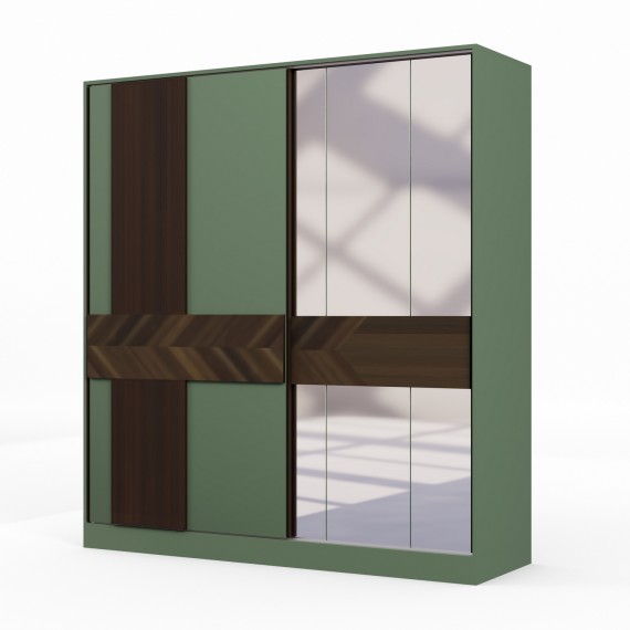Bedroom set HOBEL EX-D97 K521/WOOD BROWN (23) 