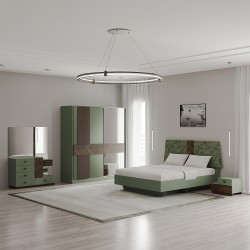 Спальный гарнитур HOBEL EX-D97 K521/WOOD BROWN (23) 