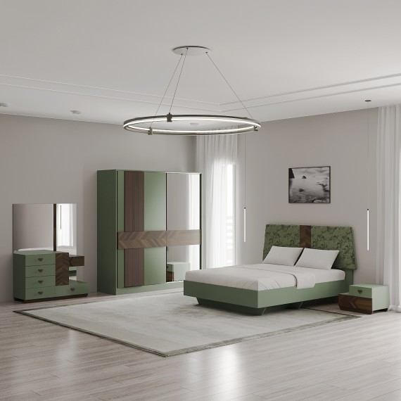 Bedroom set HOBEL EX-D97 K521/WOOD BROWN (23) 