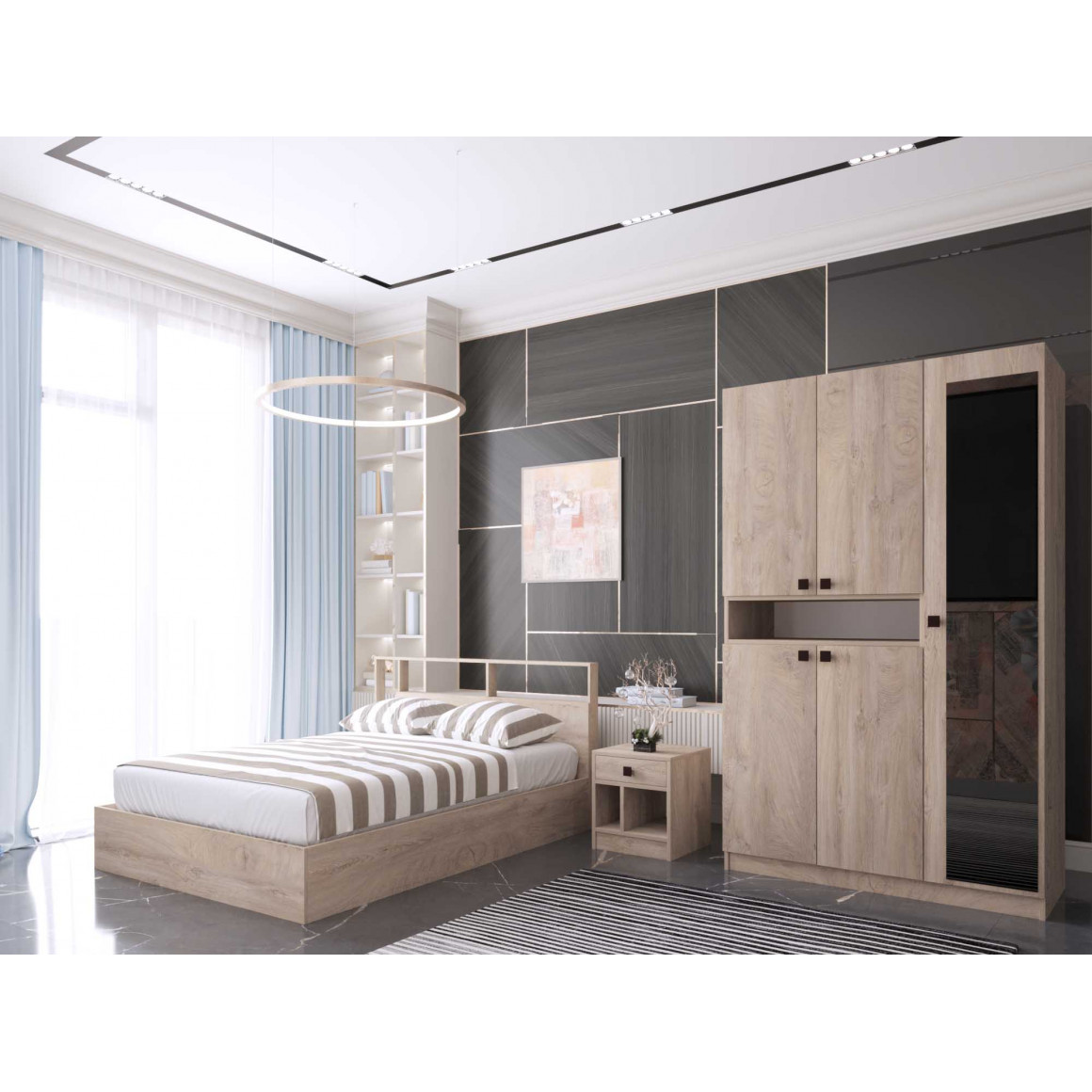 Bedroom set HOBEL LILYA K105 (9) 