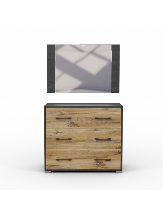 Bedroom set HOBEL X16 UZ-819 BLACK K353/BS 392 (13) 