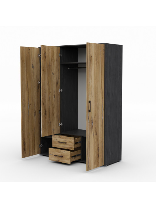 Bedroom set HOBEL X16 UZ-819 BLACK K353/BS 392 (13) 