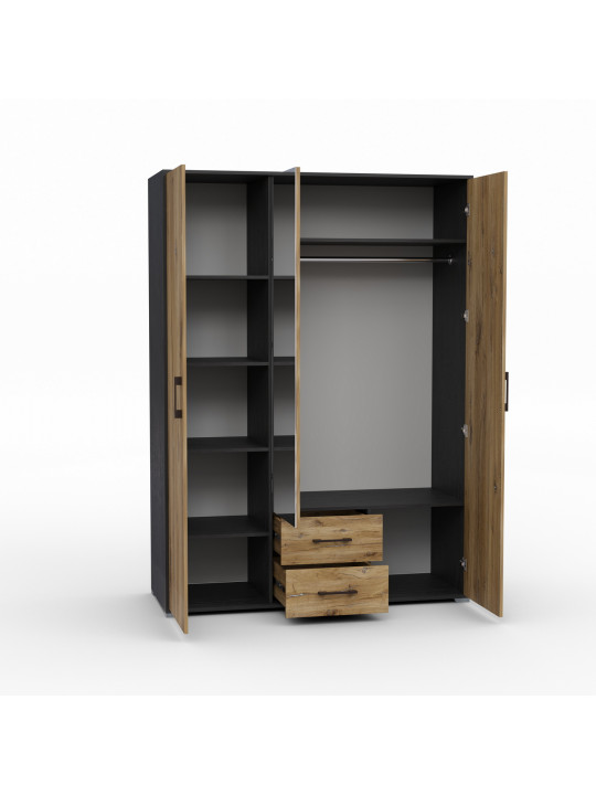 Bedroom set HOBEL X16 UZ-819 BLACK K353/BS 392 (13) 