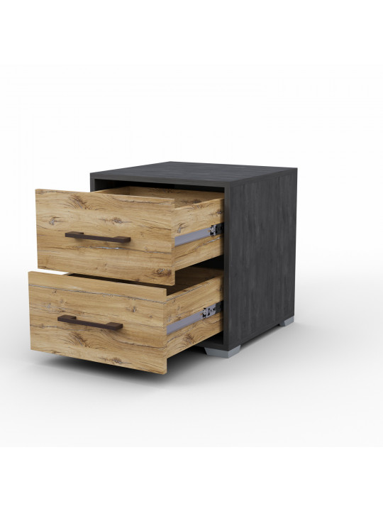 Bedroom set HOBEL X16 UZ-819 BLACK K353/BS 392 (13) 