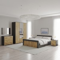 Bedroom set HOBEL X16 UZ-819 BLACK K353/BS 392 (13) 