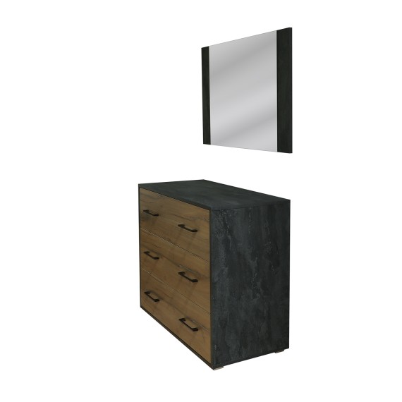 Спальный гарнитур HOBEL X16 UZ-819 BLACK K353/BS 392 (13) 