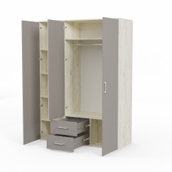 Спальный гарнитур HOBEL X16 UZ-819 INOX K001/6299 (13) 