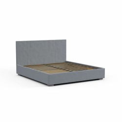 Кровать HOBEL A2/1 180X200 GREY LEONARDO 14 (5) 