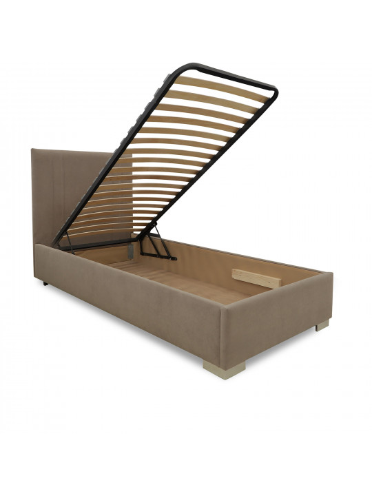 Кровать HOBEL A2/1 90X200 CAPPUCHINO LEONARDO 4 (5) 