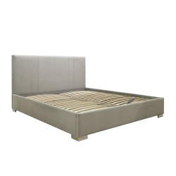 Кровать HOBEL A2/1 180X200 GREY LEONARDO 14 (5) 