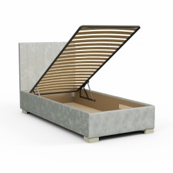 Bed HOBEL A7 90X200 150G/LIGHT CAPPUCCINO MONACO 4 (5) 