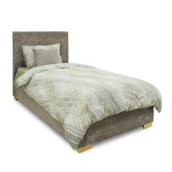 Bed HOBEL A7 90X200 150G/LIGHT CAPPUCCINO MONACO 4 (5) 
