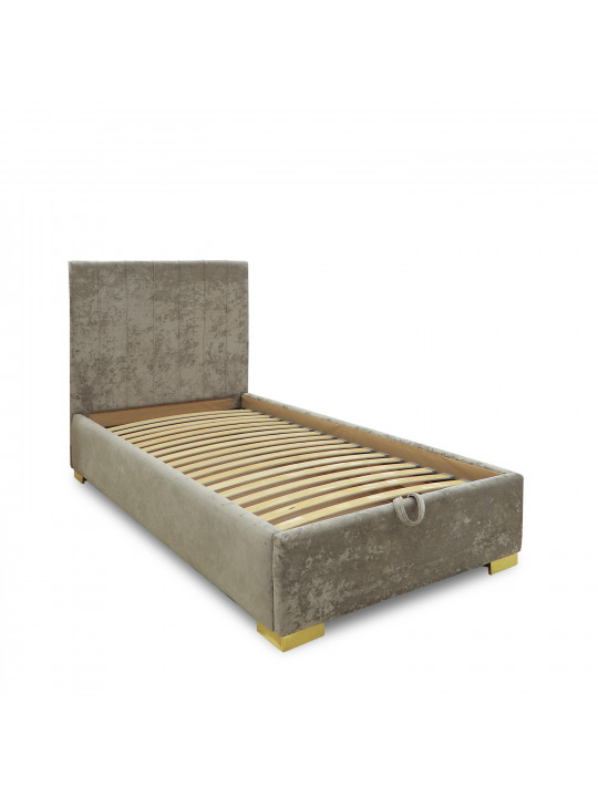 Bed HOBEL A7 90X200 150G/LIGHT CAPPUCCINO MONACO 4 (5) 