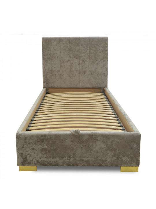 Bed HOBEL A7 90X200 150G/LIGHT CAPPUCCINO MONACO 4 (5) 